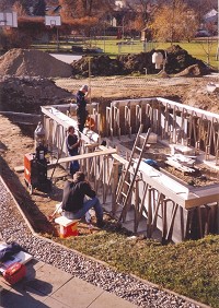 ab 1996 Bau Springerbecken